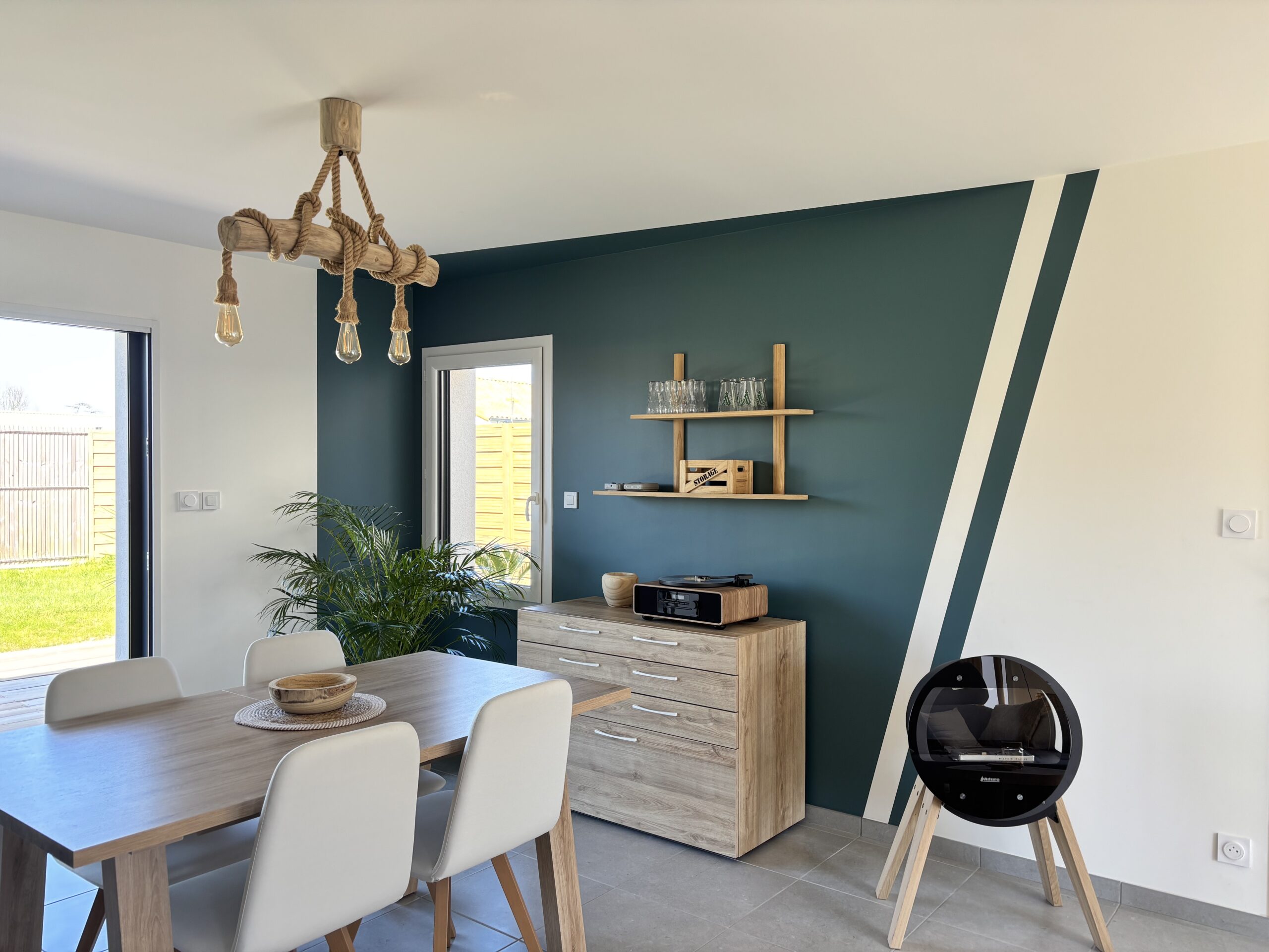 Un mur qui transforme toute l’ambiance d’une pièce